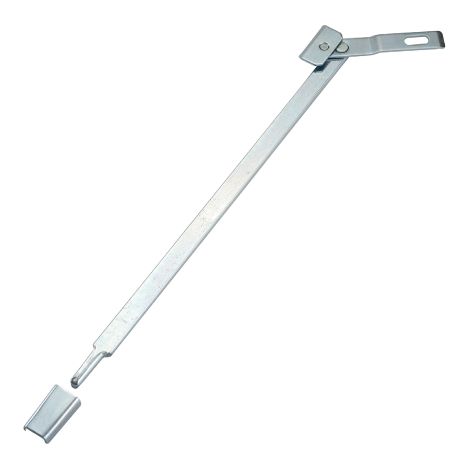 Poteau a' levier pour portail en fer Art.310 en acier galvanise' lourd hauteur 70 cm complet avec boucles