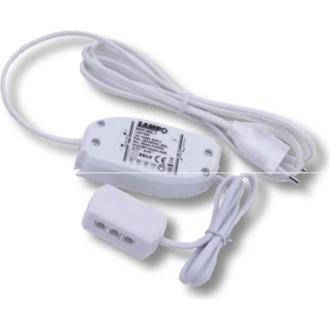 Kit Alimentatore Completo 350Ma E Cablaggio X 6 (Lampo Cod. Kitled6)