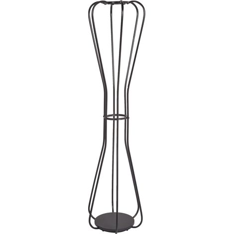 Appendiabiti moderno in metallo Vestiti per interni Guida per cappotti accessorio decorativo Argento Ordway