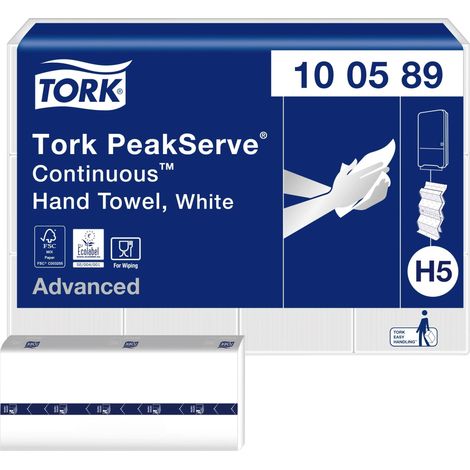 TORK 100589 Essuie-main en papier (L x l) 22.5 cm x 20.1 cm 1 set