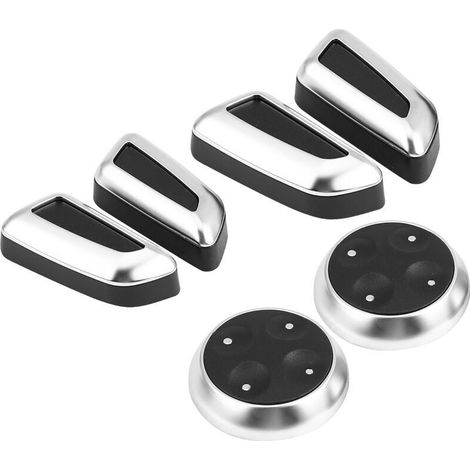 pieces car seat adjustment button switch cover trim for A3 A4 A5 A6 Q3 Q5 (1/5)