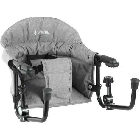 LOOPING booster table seat - Comfort backrest - Removable and machine washable cover - Multi-point attachment (1/3)