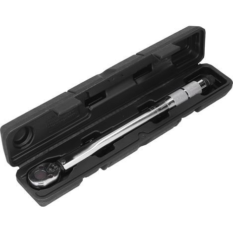 Torsion wrench for car and bicycle repair, hand tools, maintenance, 3/8 inch, 19 to 110 Nm, length 36.5 cm (1/5)