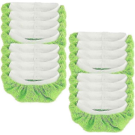 Lingettes réutilisables AURA pour balai vapeur, accessoires lavables pour nettoyeurs vapeur portables (1/5)