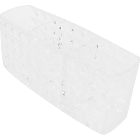 Coffret de Rangement Transparent Acrylique pour Maquillage, Boîte Organisatrice pour Rouges à Lèvres, Pinceaux, Eyeliner et Accessoires de Beauté (1/5)
