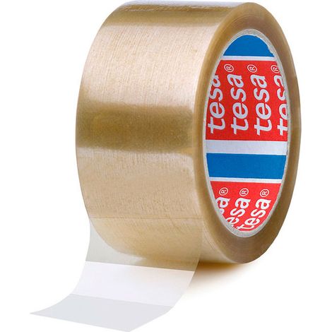 Transparenter Polypropylen-Verpackungsband. 66 m x 50 mm 4089 Tesa