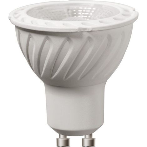 Ampoule LED COB GU10 Blanc Chaud 3000K, 5W Angle de Faisceau 38°, Équivalent Halogène 45W Projecteur traditionnel non dimmable 450 lm pour plafond et rail (lot de 8) [Classe énergétique A+] (1/5)