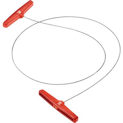 Griffon – Scie à fil pour tuyaux PVC 90 cm – Poignées solides – Coupe précise pour zones difficiles d'accès – Convient PVC, PP, PE