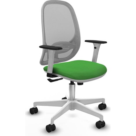 Silla de oficina piqueras y crespo Cilanco blanco cómoda (1/2)