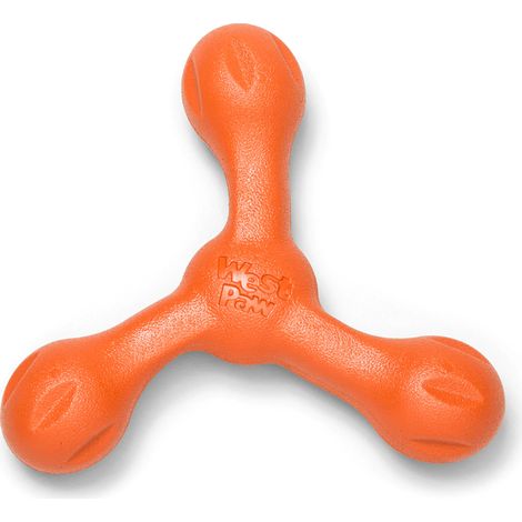 West Paw Toy Zogoflex Air Echo Skamp L 22cm Tangerine