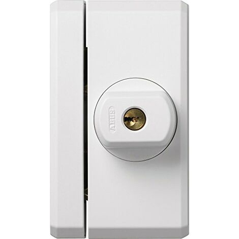 Abus Fts96 Serratura con Blocco, Blocco per Finestre con Doppio Chiavistello a Incastro, Serratura Multipla, Livello di Sicurezza: 10, 11209, Bianco (1/4)