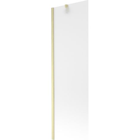 Paroi de baignoire 1-volet Mexen Next 60 x 150 cm, givré, or brossé - 895-060-000-00-30-55 (1/5)
