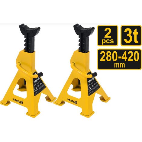 Supports de voiture Vorel 2 pièces 3T 280 - 420 mm 80308 (1/7)