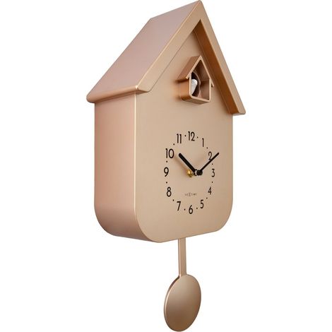 Horloge Murale Coucou avec Balancier - 21,5 x 41,5 x 8,5 cm - PANGIVO