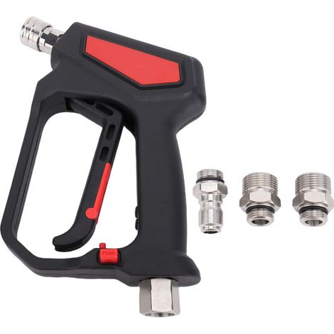 Pistola di pulizia ad alta pressione da 5800 PSI e 10,5 GPM con potente getto ad alta pressione e connettore M22-14, M22-15, 3/8-Crezuo.-Crezuo
