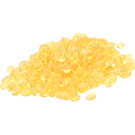 Granules de colle à fusion pour extensions capillaires, 100g, perles transparentes pour fabrication de perruques et rallonges (1/5)