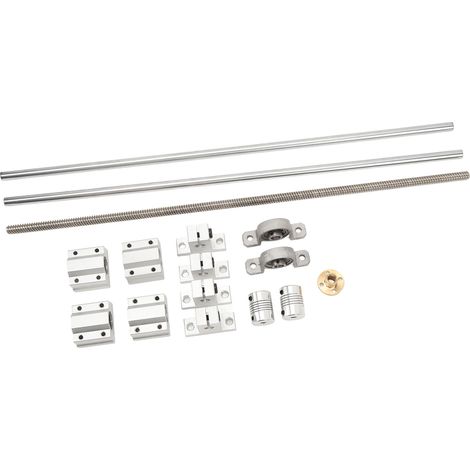 Support linéaire pour imprimante 3D, palier de guidage d'axe optique, support d'arbre mécanique, kit de vis mère trapézoïdale, mouvement rectiligne (1/5)