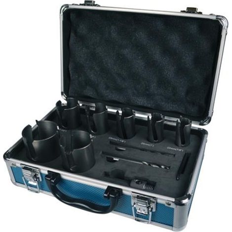 MAKITA D-51281 (10pc) Diamond core set 22-51mm