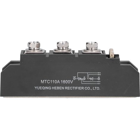 Pont redresseur à thyristors 3 bornes MTC110A 1600V pour contrôle de circuit (1/5)
