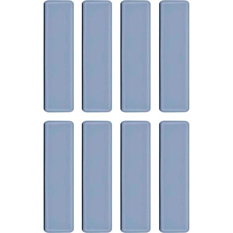 8 pièces Patins en Téflon Adhésifs Patin Glisseur en Teflon Patins en Téflon pour Meubles Patins Autocollants en Téflon Patins de Meubles Ronds pour Chaises et Fauteuils (B)-Fei Yu (1/5)
