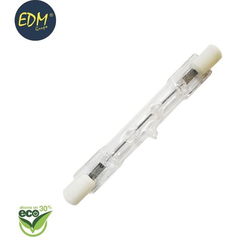 Bombilla halógena lineal 78mm Energy Saver 80w 220v equivalente 100w