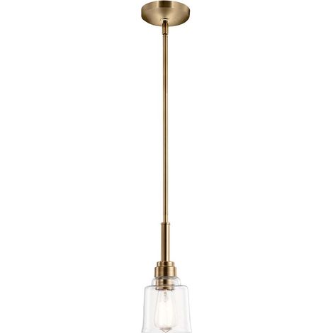 Elstead Kichler Aivian Dome Pendelleuchte aus verwittertem Messing (1/5)