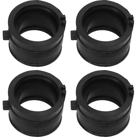 4 joints d'admission en caoutchouc, adaptateur de carburateur pour NV400 CJ CK Steed 400 VRX400T NV600 VT600C VT600CD Shadow (1/5)