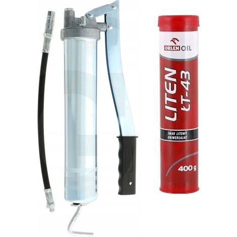 Pistolet graisseur manuel Pressol 500 ml pour cartouches d'étrier + graisse