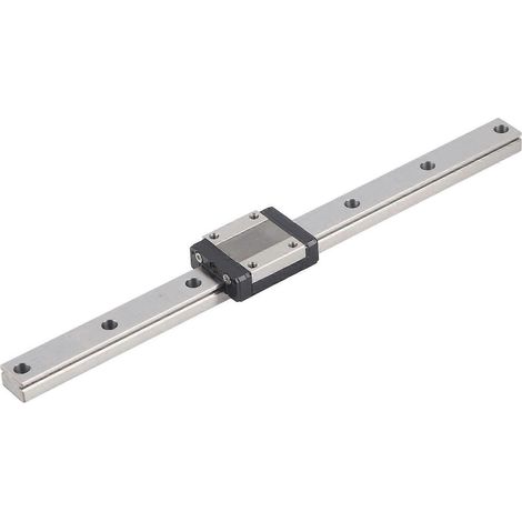 Noyau de guidage linéaire MGN15 pour systèmes d'automatisation industrielle, rails de guidage linéaire, 250 mm