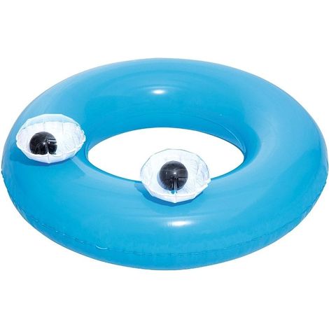 36119 Flotador BESTWAY con ojos movibles incorporados 91cm diámetro para niños Color: Azul (1/2)