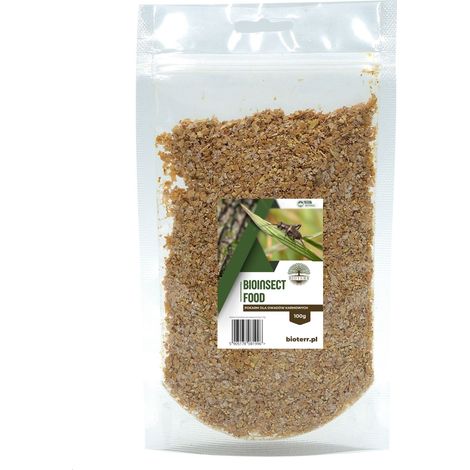 Futter für Mehlwürmer, Grillen und Futterinsekten 100g (1/5)
