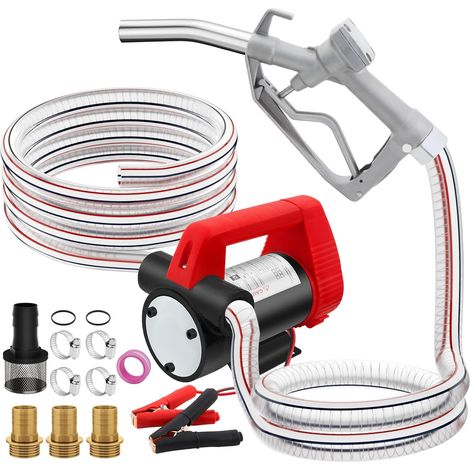 Bomba de Diesel Gasoil 12V 175W para transferir combustible con mangueras, 0-50 L/min (1/5)
