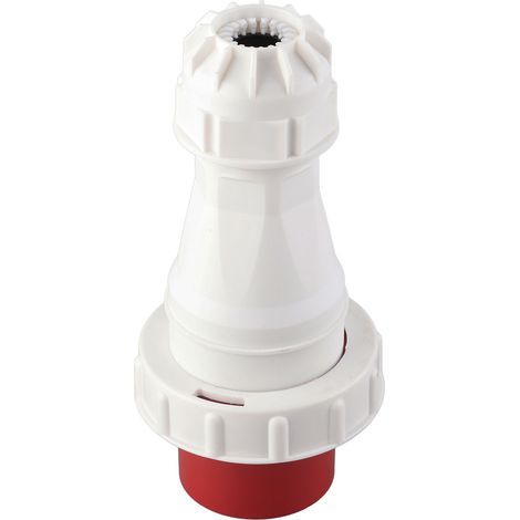 Connecteur CEE IP67 5 Pôles 63A Rouge 220‑415V pour Usage Extérieur