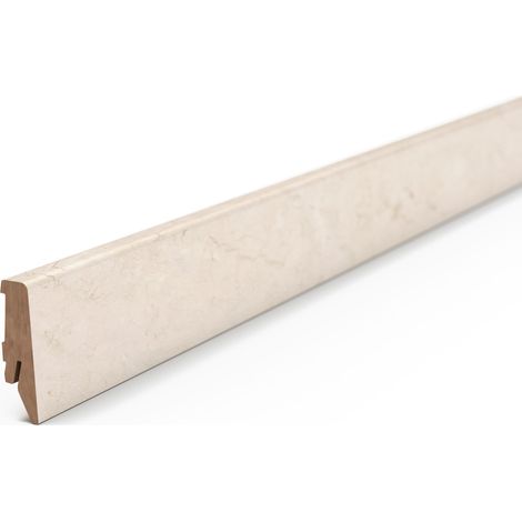 Classen Fußleiste 240 cm x 58 x 19 mm Eiche Marble White