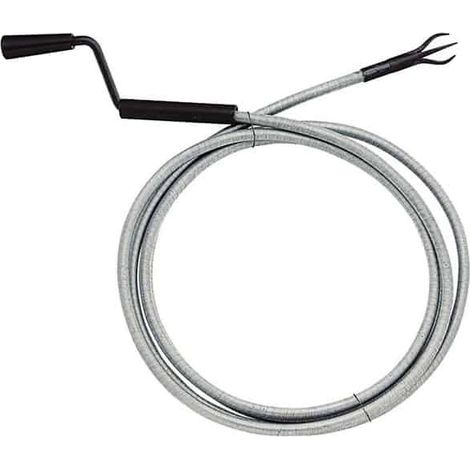 VIRAX Déboucheur furet n°4 griffe 42mm, longueur 5 mètres