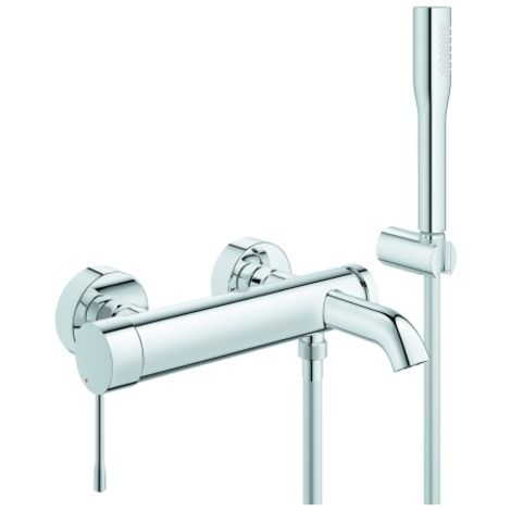 GROHE Grifo de bañera EH Essence 252491 con juego de ducha cromo, 25249001 (1/2)