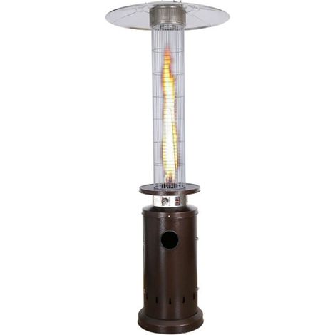 Marvin Stufa A Fungo Gas Bombola Gpl Da Esterno Portatile Cilindro Arredo Per Terrazzo Patio Giardino Locali Ristoranti In Acciaio Potenza 13Kw Moka (1/4)