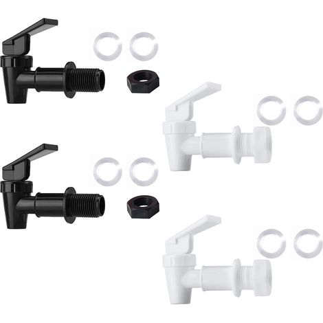 Robinet d'eau en plastique sans BPA, robinet d'eau de rechange pour seau à eau domestique, systèmes de filtration de refroidisseur d'eau (1/5)