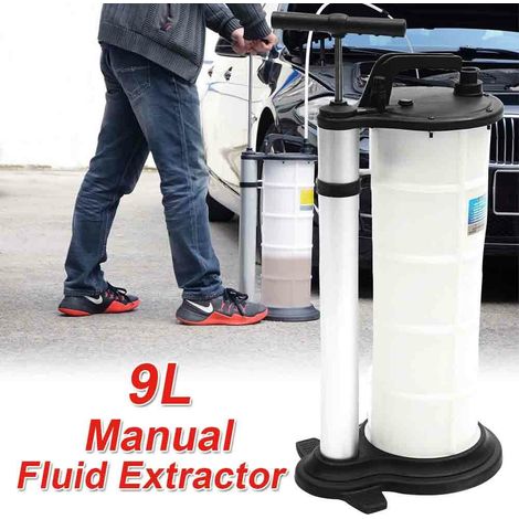 Supernic 9L Manual Vacuum Oil Pump Vacuum Oil Pump Fluid Extractor Suction Pump for Truck Boat ATV Car Motorbike Fuel Oil Brake Fluid Coolant Oil Extractor Transfer (1/5)
