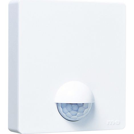 m-e modern-electronics 41442  Bewegungsmelder 120 °  Weiß IP54