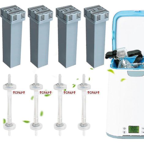 Kit de 4 cartouches filtrantes Soclean 2 SC1200 pour un nettoyage efficace des appareils CPAP. Livraison rapide. (1/5)