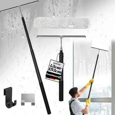 Raclette de Douche Extensible à Long Manche 43-153 cm – Raclette de Douche (1/5)