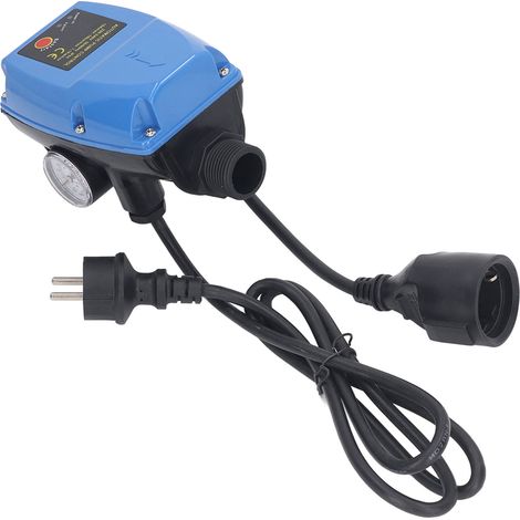 Automatische Druckerhöhungspumpe 1,1 kW, selbstansaugend, 145 PSI, Schutzart IP65, mit Durchflussschalter, EU-Stecker, 220–240 V Wechselstrom (1/5)