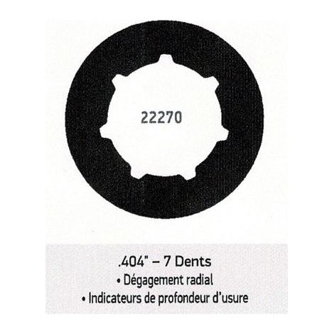 Bague de pignon OREGON 22270 (1/3)