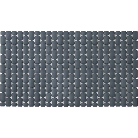 Tappetino antiscivolo doccia grigio 40x73 cm in plastica Spring (1/5)