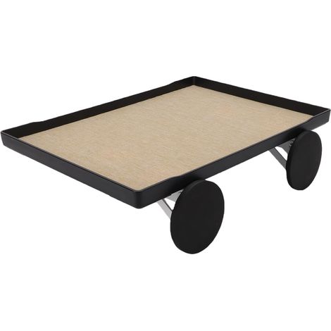 Table à Plateau Magnétique Table D'appoint pour Camping-Car à Montage en Métal Pliable Réglable [Marque] Surface de Travail Magnétique Recouverte de Caoutchouc avec Pieds (1/5)