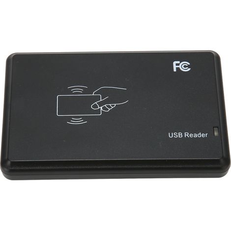 Lecteur de cartes RFID 902 à 928 MHz, sans contact, portable et multifonctionnel, 50 cm, USB UHF, pour entrepôt et bibliothèque. (1/5)