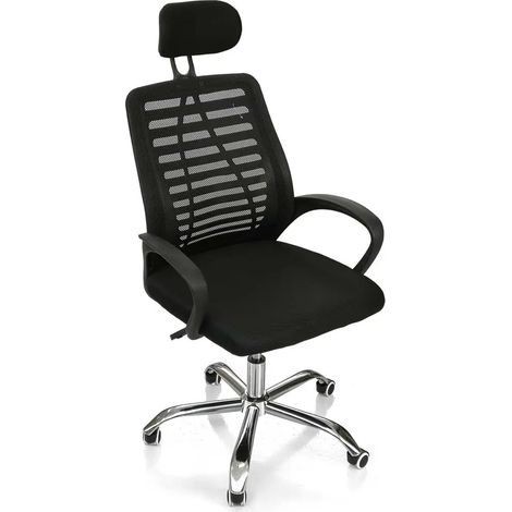 Poltrona ufficio regolabile cm 48x48x113-123h