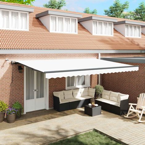 Tela de toldo 500 x 350 cm Poliéster