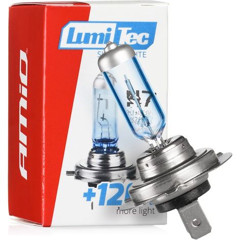 Bombilla halógena H7 12V 55W LumiTec Super White +120% - ¡juego de 4 (1/5)